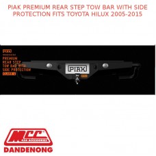 PIAK PREMIUM REAR STEP TOW BAR WITH SIDE PROTECTION FITS TOYOTA HILUX 2005-2015